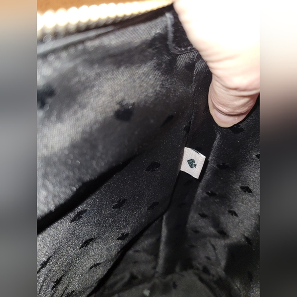 Kate Spade black sparkle tote bag purse - Picture 7 of 9
